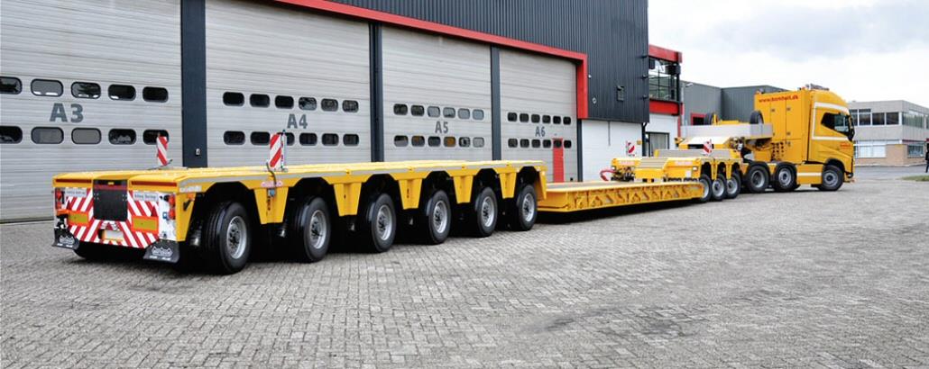 SOPLA PIECES DETACHEES REMORQUE NOOTEBOOM 6 ESSIEUX